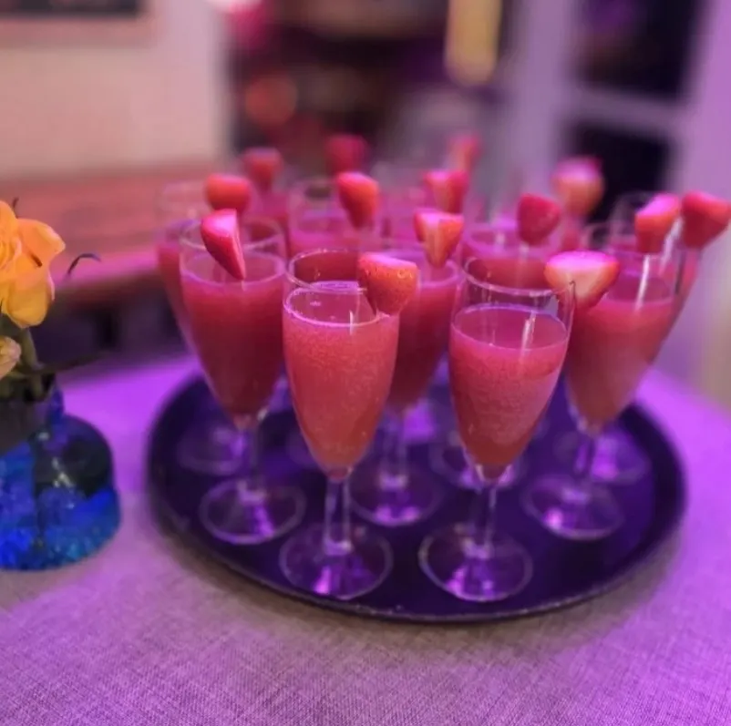 Strawberry drinks