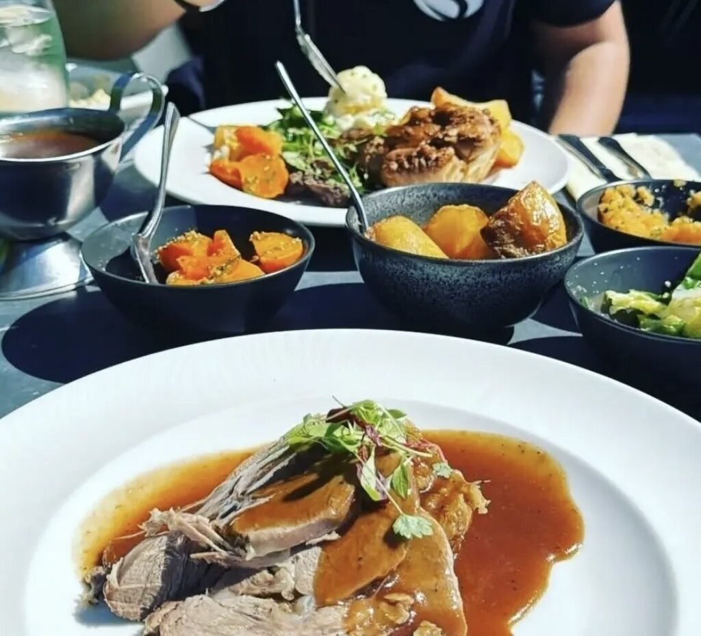 An evening dish at Venue 42